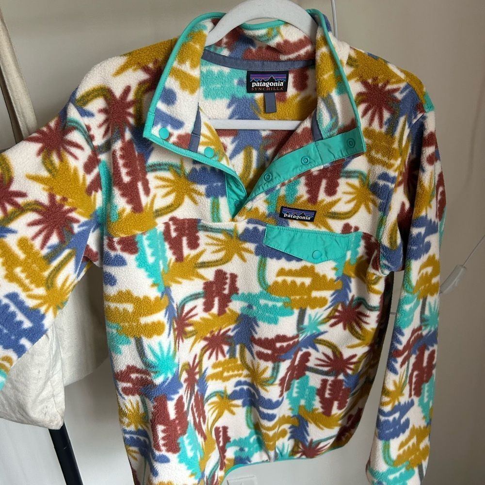 PATAGONIA SYNCHILLA JACKET TRIBAL PRINT